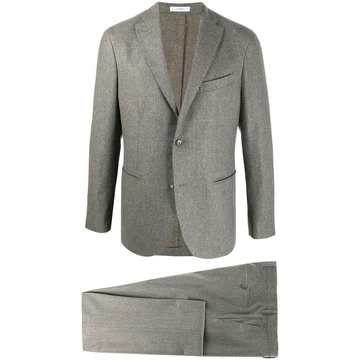 two-piece virgin wool suit