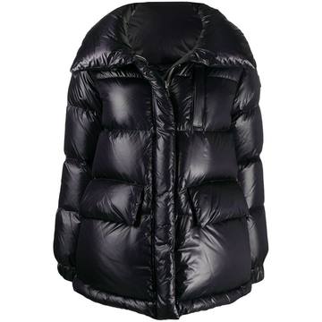 quilted down puffer jacket