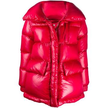 quilted down puffer jacket