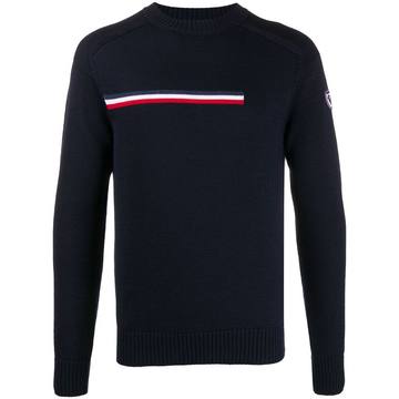 Odysseus striped virgin wool jumper