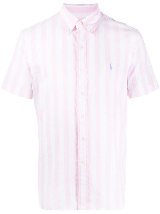 Candy Stripe short-sleeve shirt展示图