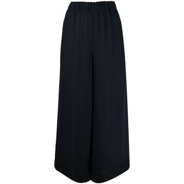 high-rise wide-leg trousers