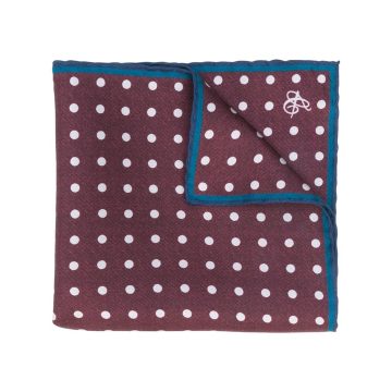 dotted square scarf