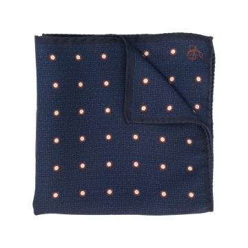 dotted square scarf