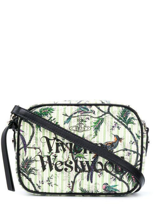 logo print cross body bag展示图