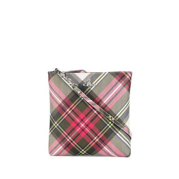 plaid crossbody bag