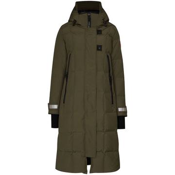 Elmwood long padded parka coat