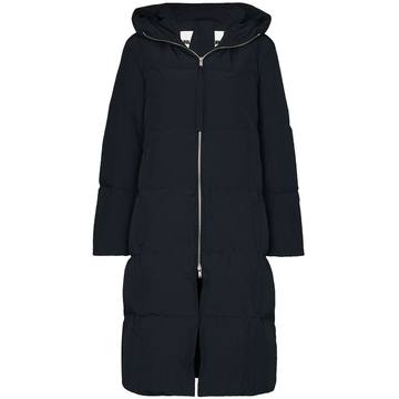 Plus hooded puffer coat