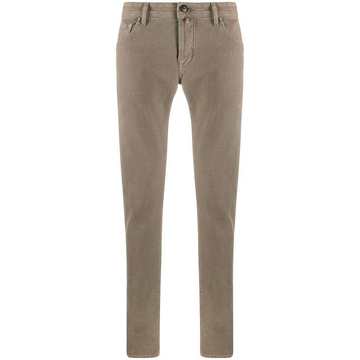 comfort-fit chino trousers