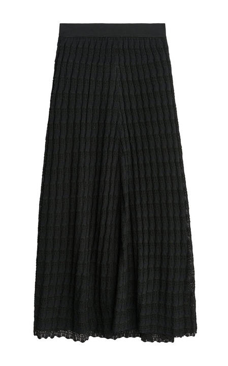 Donax Pointelle-Knit Maxi Skirt展示图