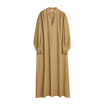 Daylia Twill Maxi Shirt Dress