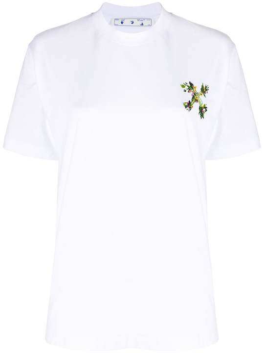 Arrows 花卉图案T恤展示图
