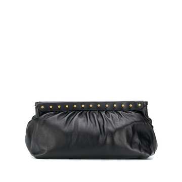 leather clutch