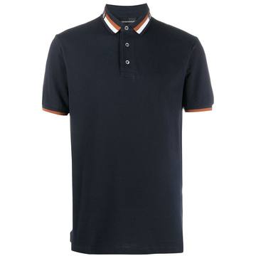 logo collar polo shirt