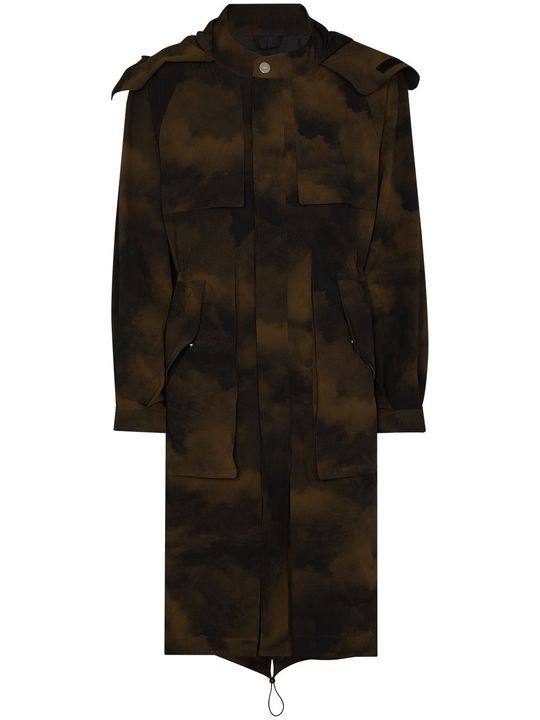 Terrain camouflage parka coat展示图