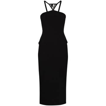 Halterneck Midi Dress