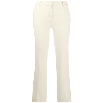 cropped tailored trousers