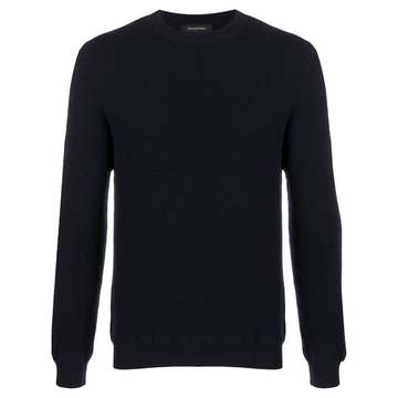 fine-knit wool jumper