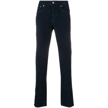 slim fit trousers