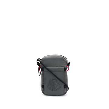 logo patch shoulder bag