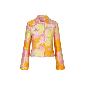 Kiana Metallic Jacquard Jacket