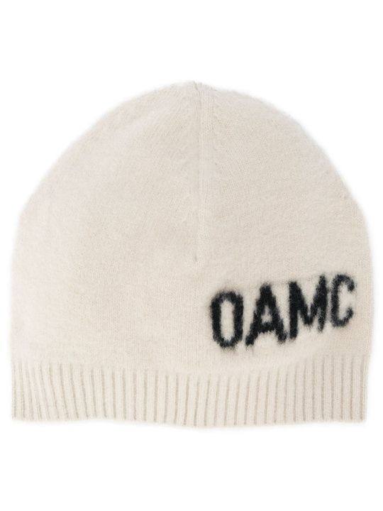 logo knit beanie hat展示图