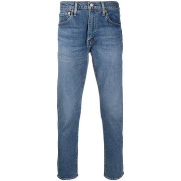 mid-rise slim fit jeans