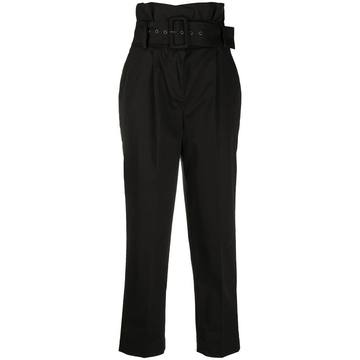 Khol high-waist trousers