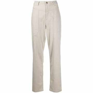 Curi straight-leg trousers