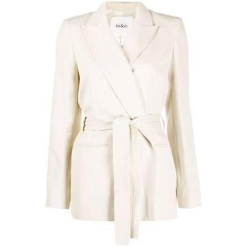 Abby tied-waist blazer