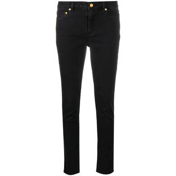 mid-rise skinny jeans