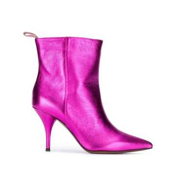 point-toe stiletto ankle boots