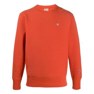 embroidered logo jumper