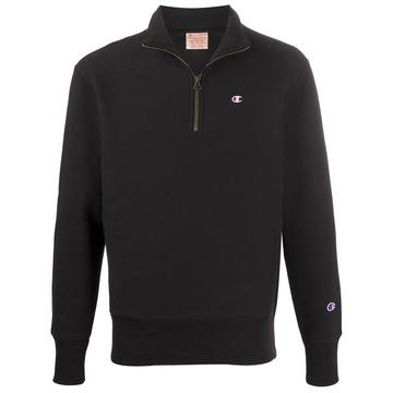 embroidered logo jumper