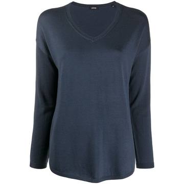 v-neck wool jumper