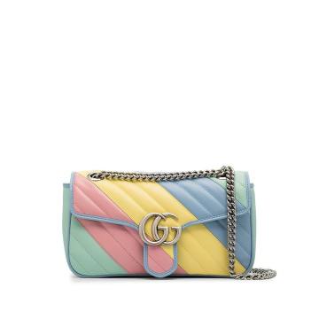 multicoloured GG Marmont small leather shoulder bag