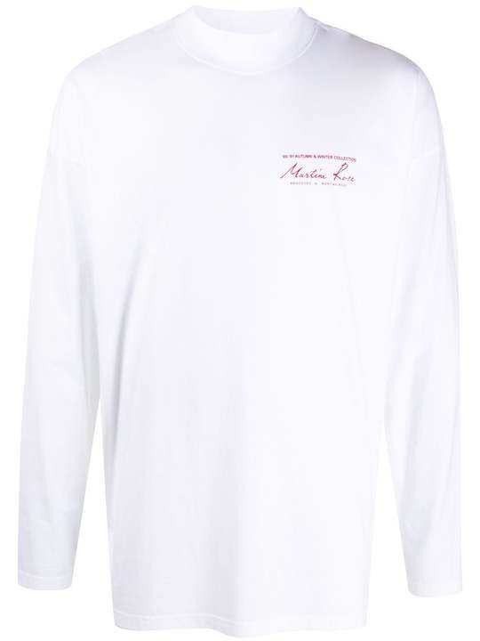 long-sleeved logo T-shirt展示图