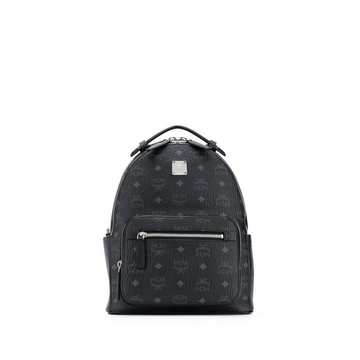 logo zipped backpack