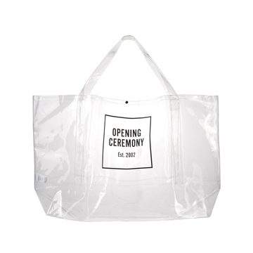 giant Box Logo transparent tote bag