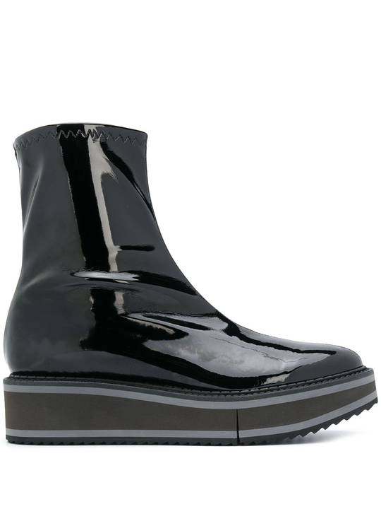 Berra patent leather ankle boots展示图