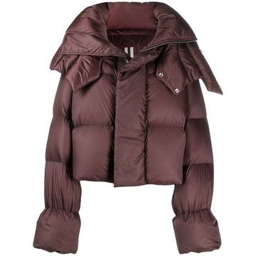 cropped puffer jacket