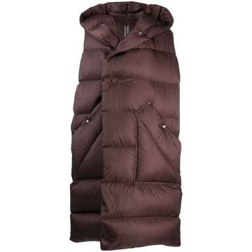 sleeveless puffer jacket