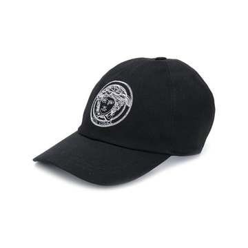 embroidered-logo baseball cap