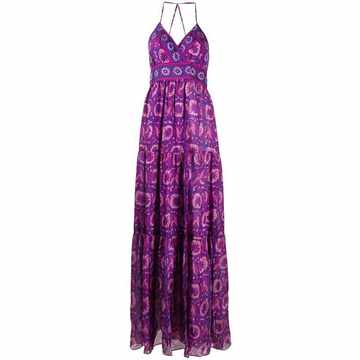 Kemi floral print maxi dress