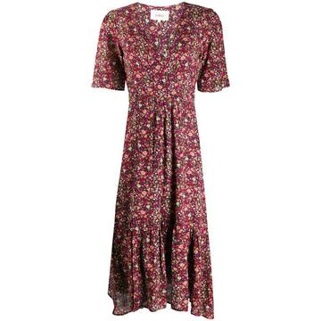 Silvine floral-print dress