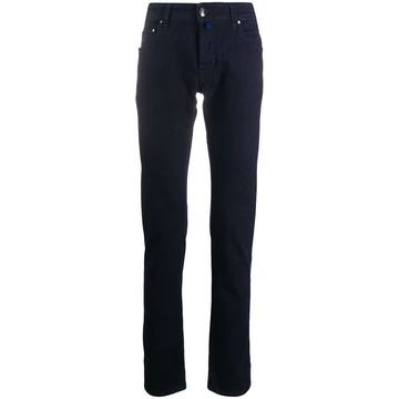 slim fit trousers