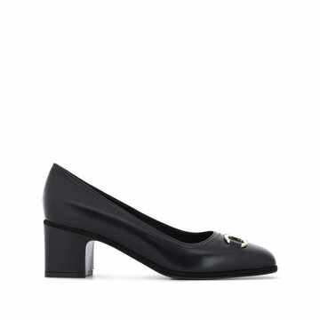 Gancini block heel pumps