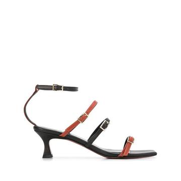 multi-strap heeled sandals