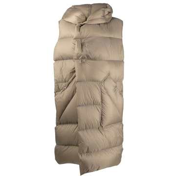 padded sleeveless coat