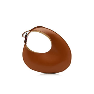 Micro Ostra Leather Shoulder Bag
